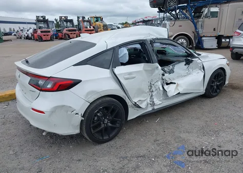 2025 Honda Civic Sedan Sport из США, поврежденный, VIN 19XFL2H85SE018415